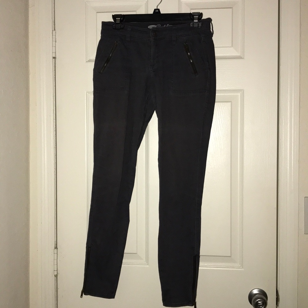 Grey/navy pants